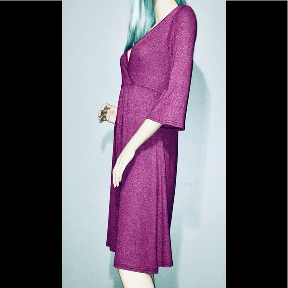 MICHEAL STARS • Fuchsia Crossbody Dress / (OSFM) - Picture 4 of 7